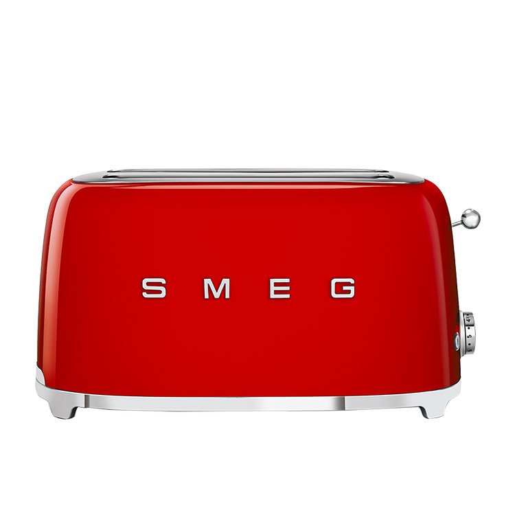 Smeg 4 Slice Toaster Red Kitchen Warehouse™