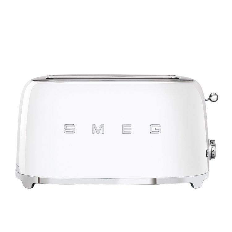 Smeg 50's Retro Style 4 Slice Toaster White Kitchen Warehouse™