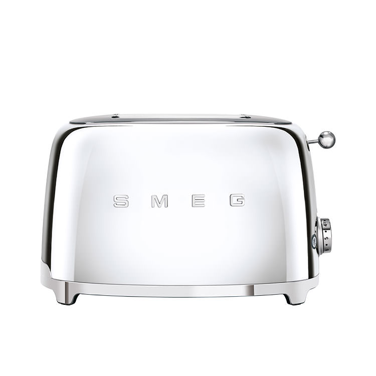 Smeg 2 Slice Toaster Chrome Kitchen Warehouse™