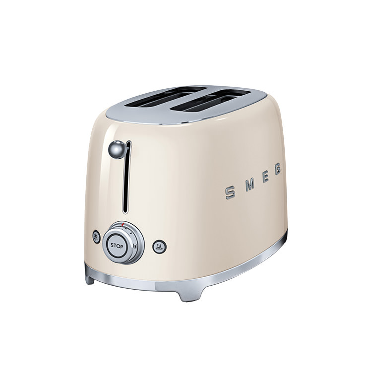 Smeg 2 Slice Toaster Cream Kitchen Warehouse™