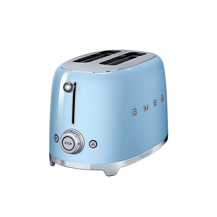 Smeg 2 Slice Toaster Blue Kitchen Warehouse