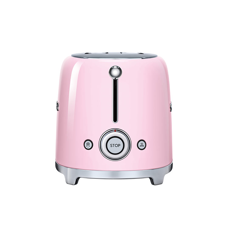 Smeg 2 Slice Toaster Pink Kitchen Warehouse