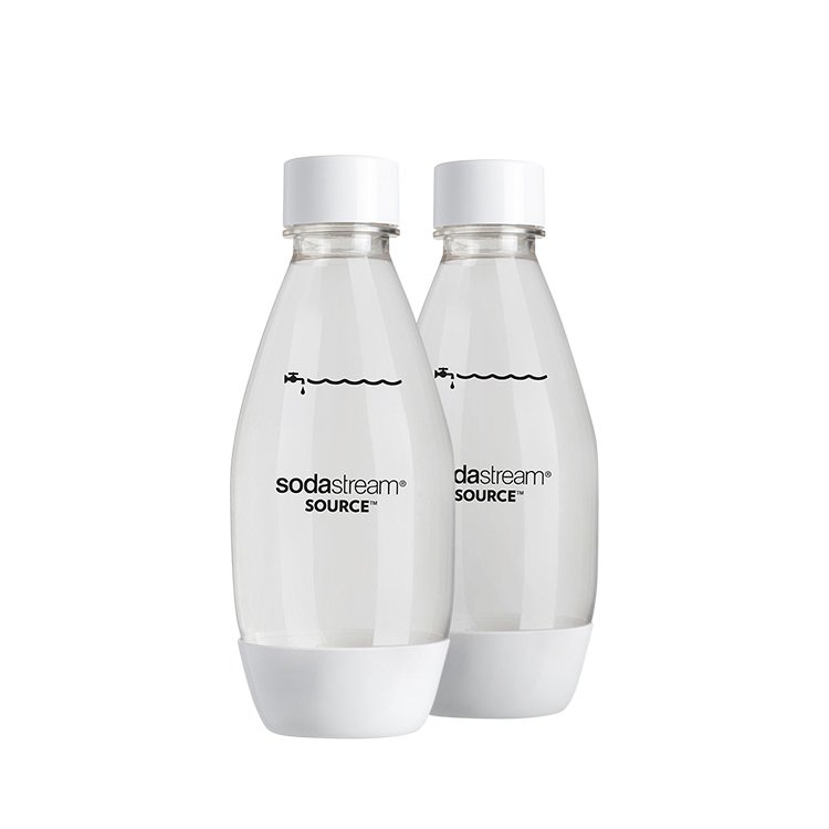 SodaStream Fuse 500ml Bottles Twin Pack White Fast Shipping