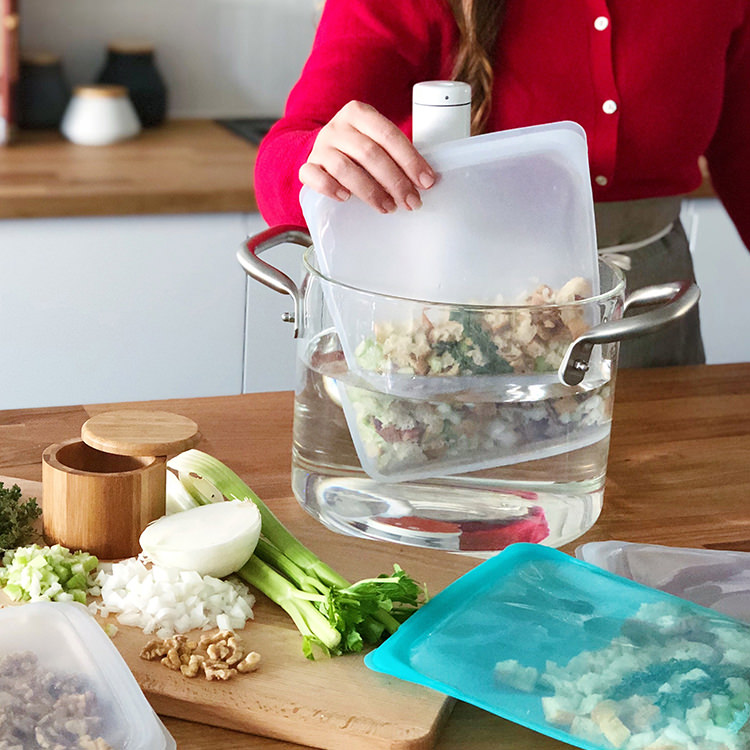 Stasher Reusable Large Bag 26x21cm Clear Fast Shipping