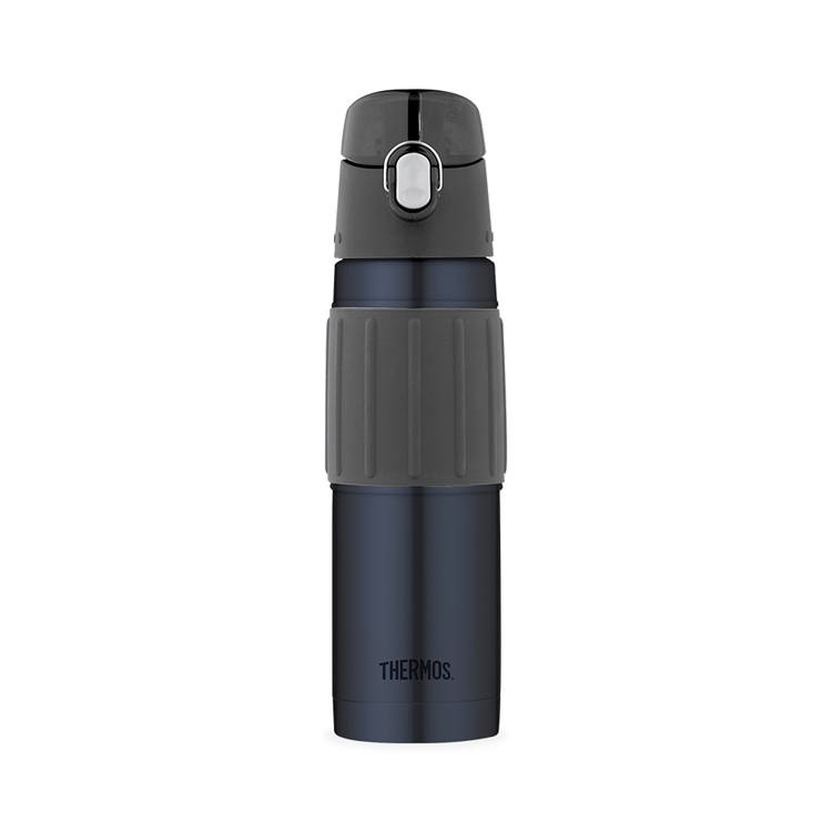 Thermos Stainless Steel Vacuum Insulated Bottle Flip Lid 530ml Midnight