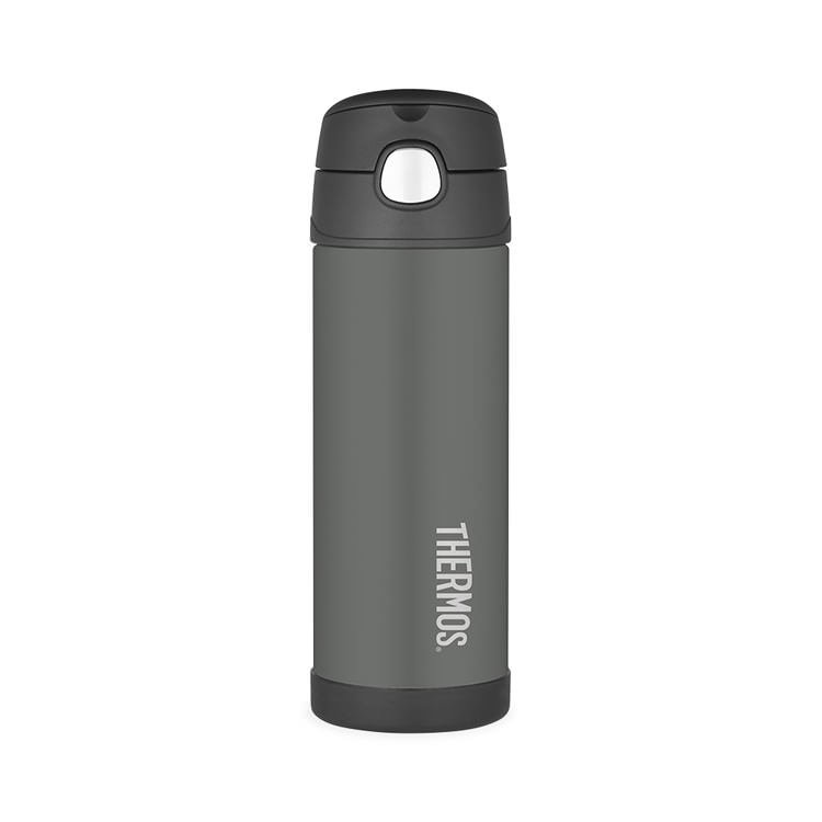 FUNtainer Insulated Drink Bottle 470ml Charcoal Kitchen Warehouse™