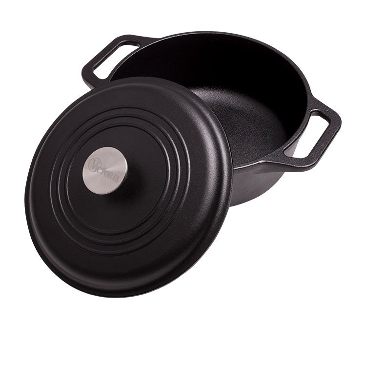 Victoria Enamelled Cast Iron Dutch Oven 3.8L Fast Shipping!