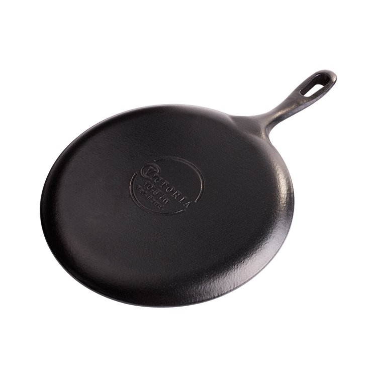 Victoria Seasoned Round Griddle Pan 26cm Kitchen Warehouse™
