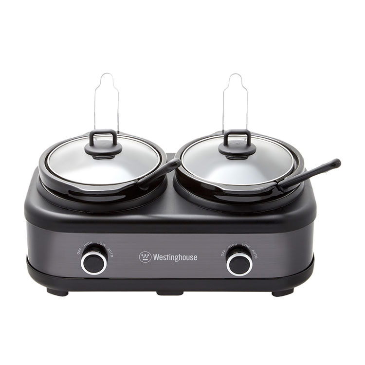 Westinghouse 2 Pot Slow Cooker 2.5L Kitchen Warehouse™
